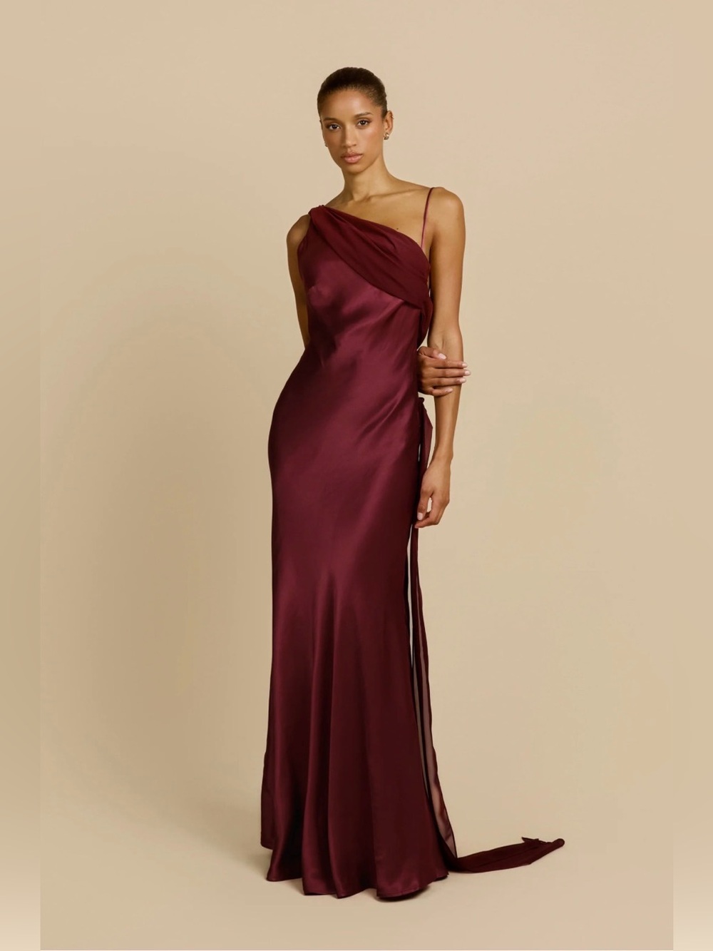 NWT Arcina Ori Helena Dress in Plum / Size XS